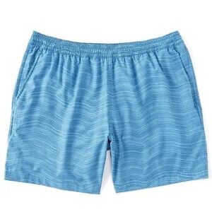 NWT Southern Tide Mens XXL Blue Ridge Rip Channel Roswell 6" Inseam Short Active